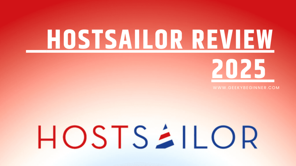 HostSailor review 2025