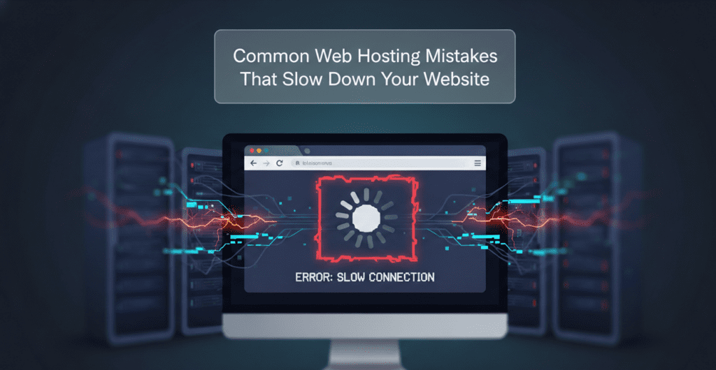 Common Web Hosting Mistakes That Slow Down Your Website,