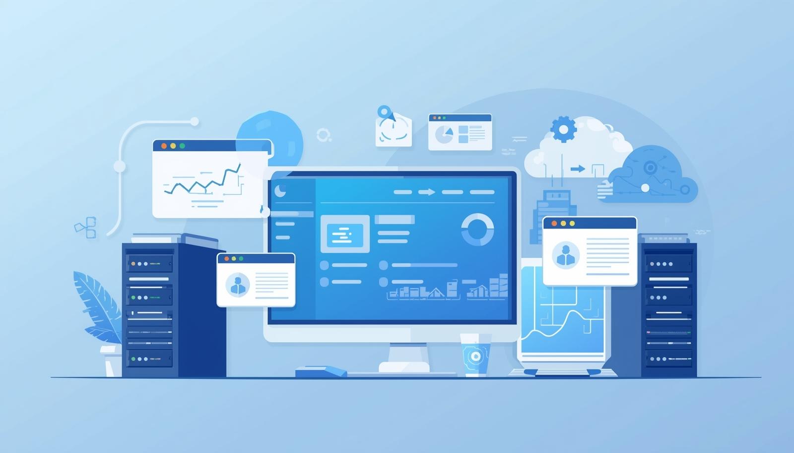 IONOS hosting dashboard and control panel
