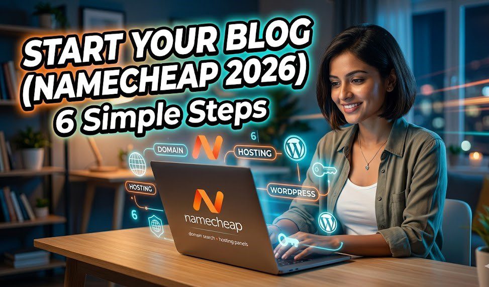 How To Start A Blog On NameCheap 2026 (In 6 Simple Steps)